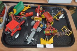 Dinky and Lesney Farmyard Diecast Vehicles