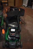 *Two Hawksmoor Rotary Lawnmowers with Briggs & Stratton Petrol Engines (salvage)