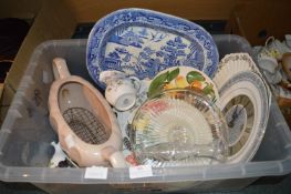 Pottery and Glassware Including Cake Stands, Servi