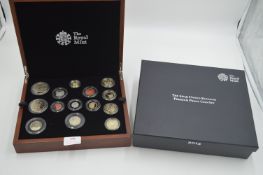 Royal Mint 2015 UK Premium Proof Coin Set with Pre