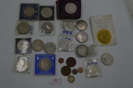 Coins Including Crowns etc.
