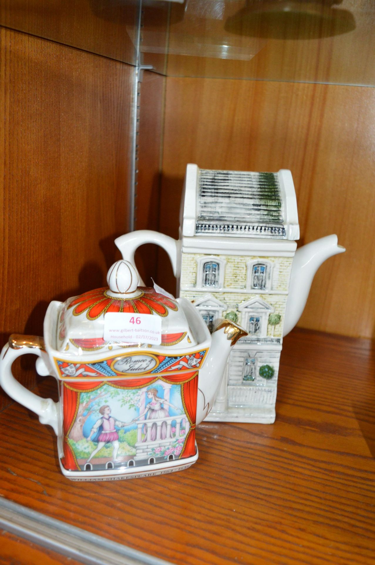 Two Novelty Teapots