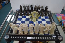 Harry Potter DeAgostini Chess Set Featuring Light Up Magnetic Pieces