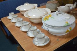 Vintage Pottery, Tureens, and Coffee Canteens