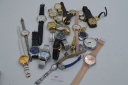 Quantity of Assorted Wristwatches Including Swatch