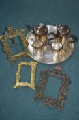 Metalware Including Photo Frames and EPNS Teapots