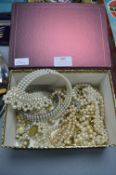 Costume Jewellery Pearls etc.