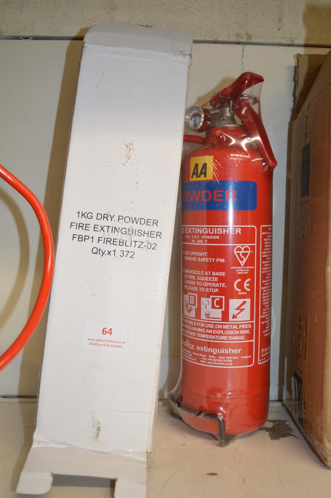 *1kg Dry Powder Fire Extinguisher