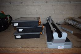 *Heavy Duty Tile Cutter with Three Electricians Sorting Boxes