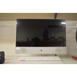 *HP AIO Computer with Keyboard