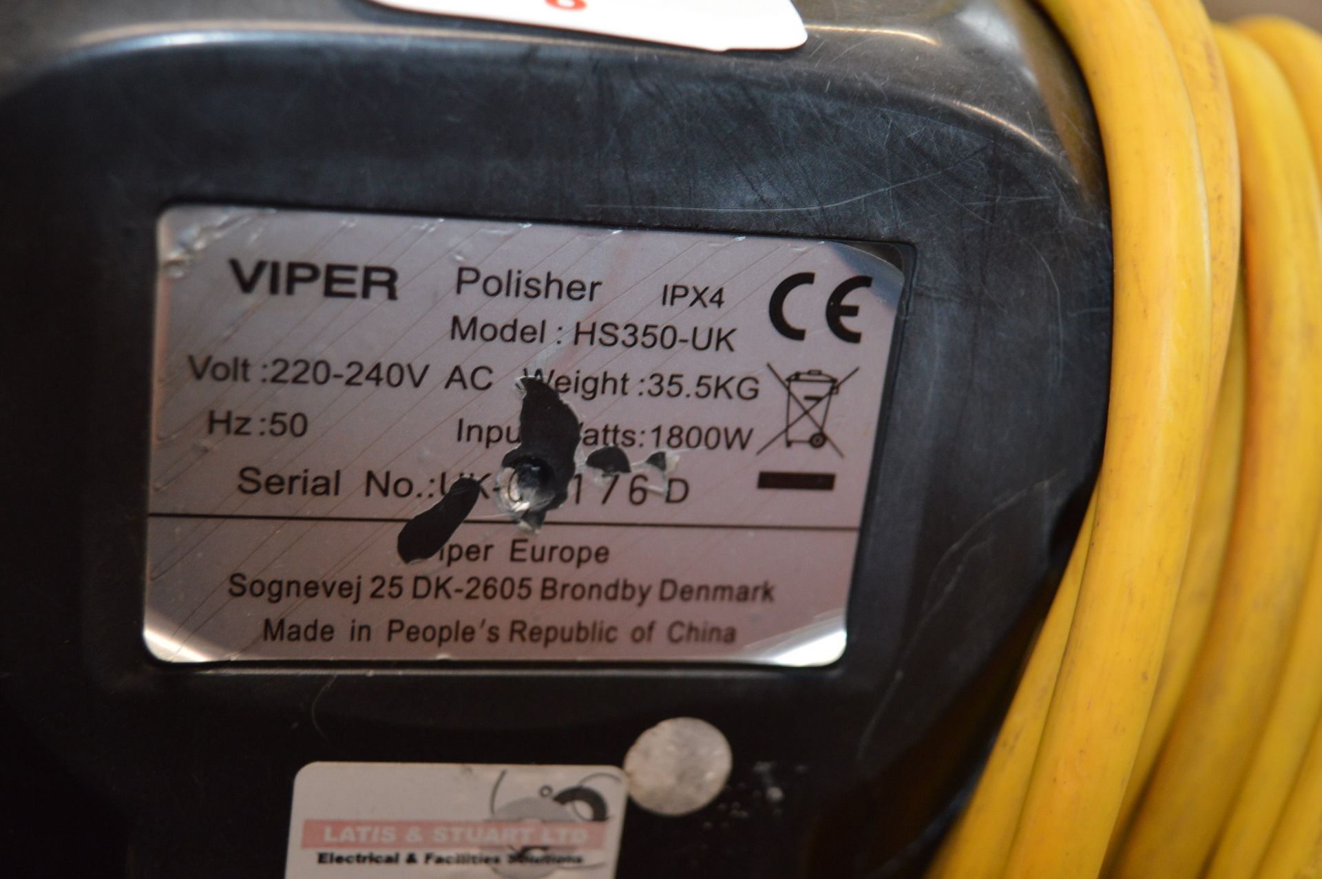 Viper HS350-UK Floor Polisher - Image 2 of 2