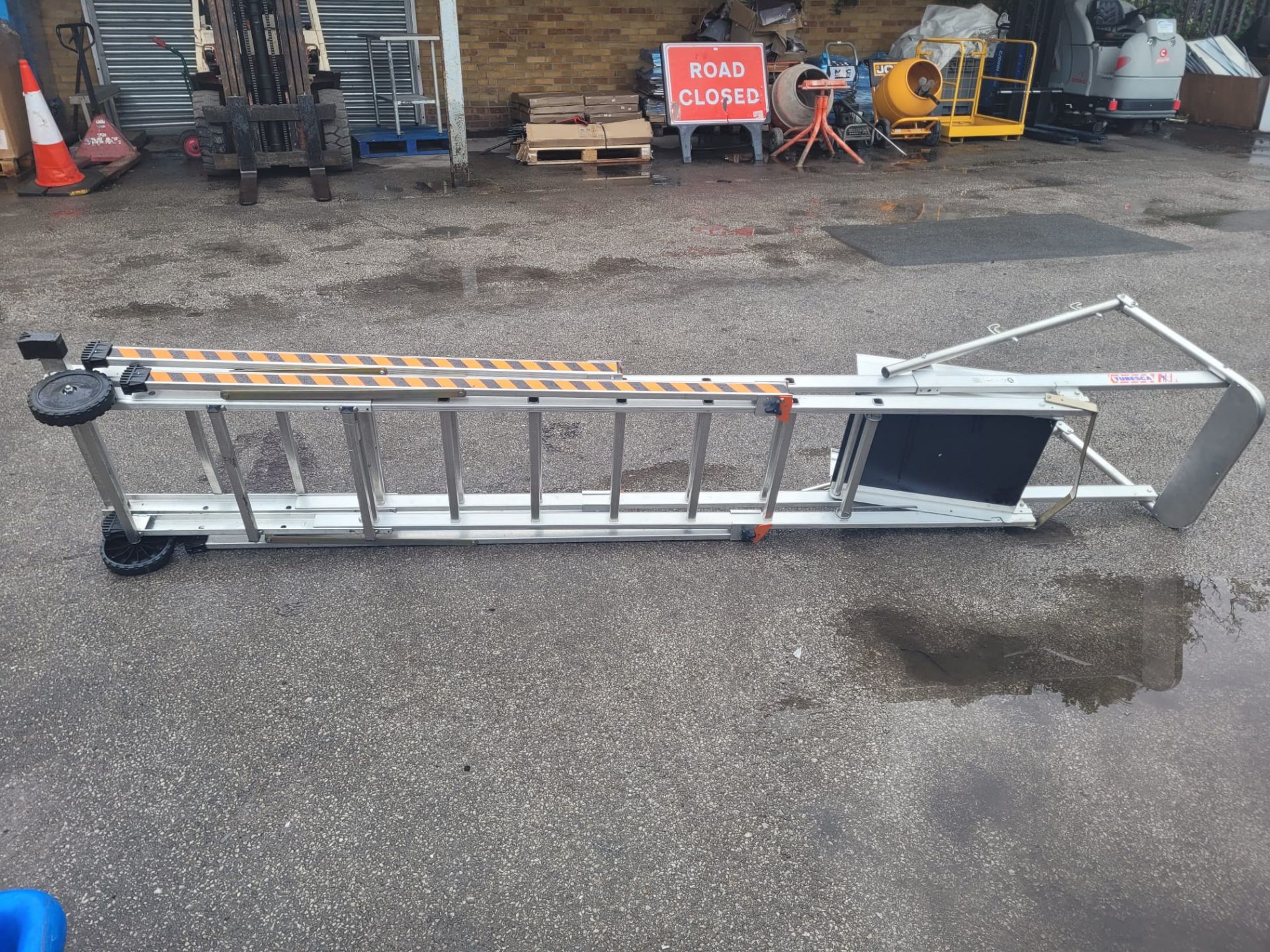 *Tubesca Platform Ladders - Image 2 of 2