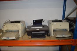 *Three HP Printers, and a HP LaserJet Black Ink Ca