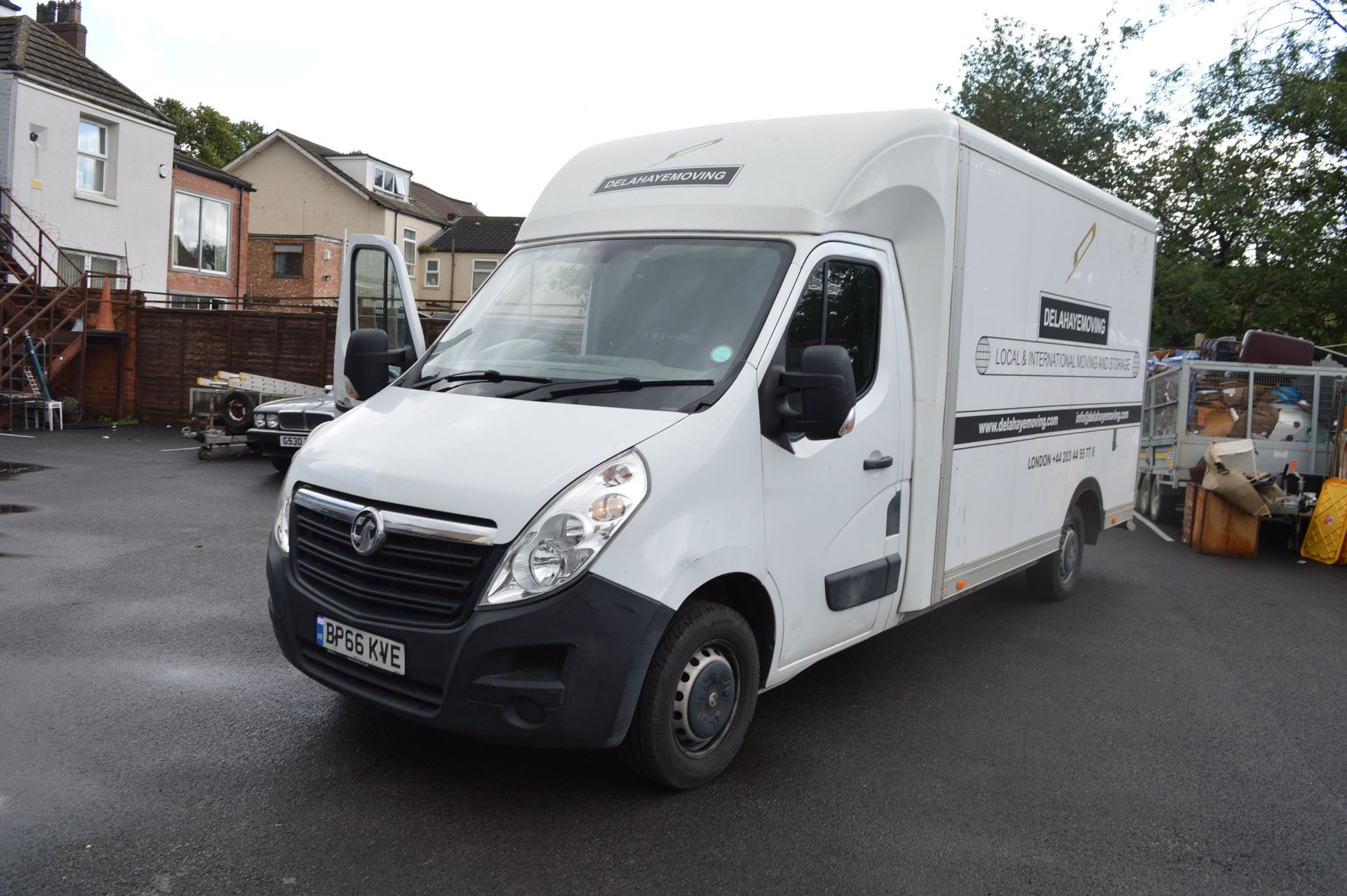 *Vauxhall Movano Luton Van Reg: BP66 KVE, 6-Speed Manual, MOT Oct 23, with Rear Cameras, Lash - Image 10 of 10