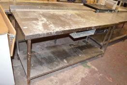*Stainless Steel Preparation Table ~183x76x87cm