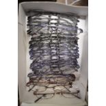 Three Trays of Glasses