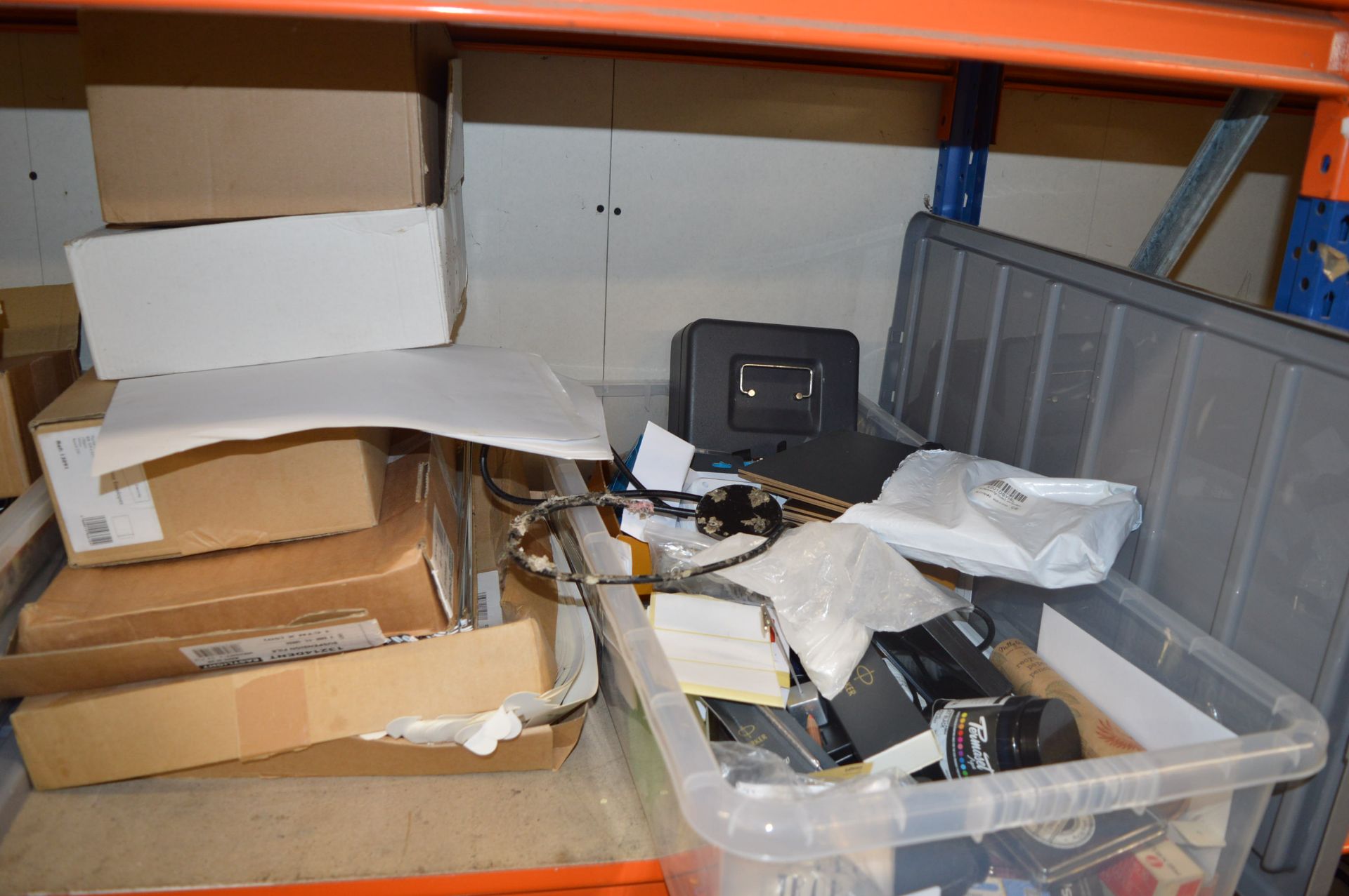 *Office Equipment Including Envelopes, cash Box, Stapler, etc.