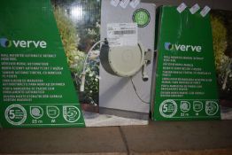*Verve Wall Mount Manual Retract Hose Reel 25m (salvage)