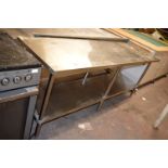 *Stainless Steel Preparation Table ~210x60x86cm
