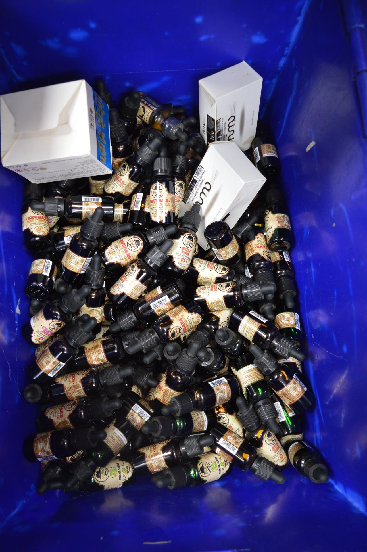 Large Quantity of Perino E-Liquid (expired) (crate not included)
