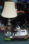 Electrical Items, Radios, Lamps, etc.