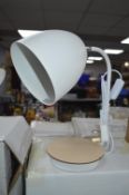 *White Adjustable Table Lamp