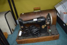 *Vintage Singer Electric Sewing Machine