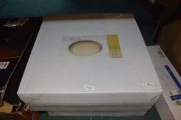 *Pair of Lighting Collection Flush Fitting Glass Ceiling Light Shades