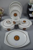 Retro Meakin Tableware 15+pcs