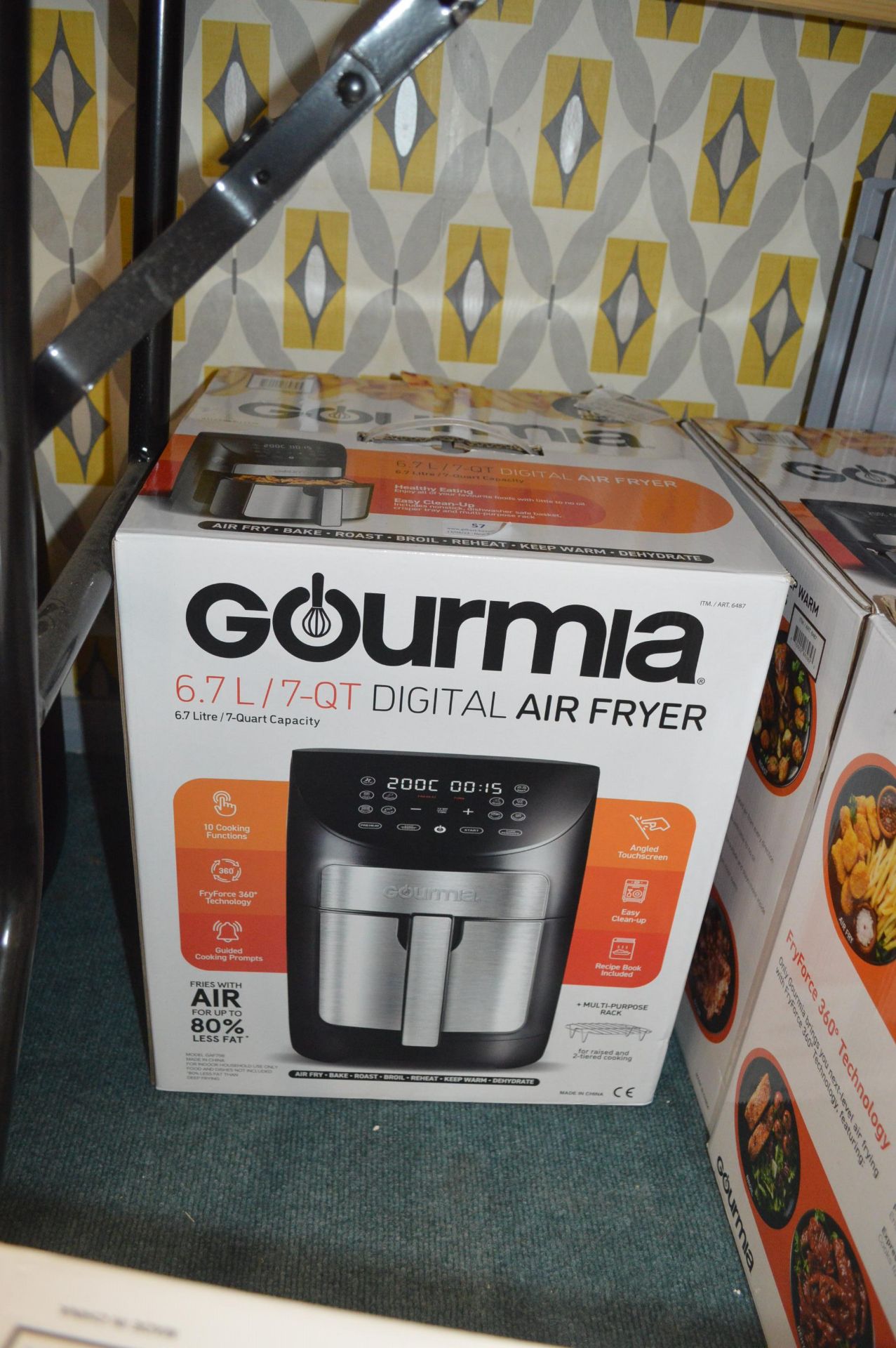 *Gourmia 6.7L Digital Air Fryer