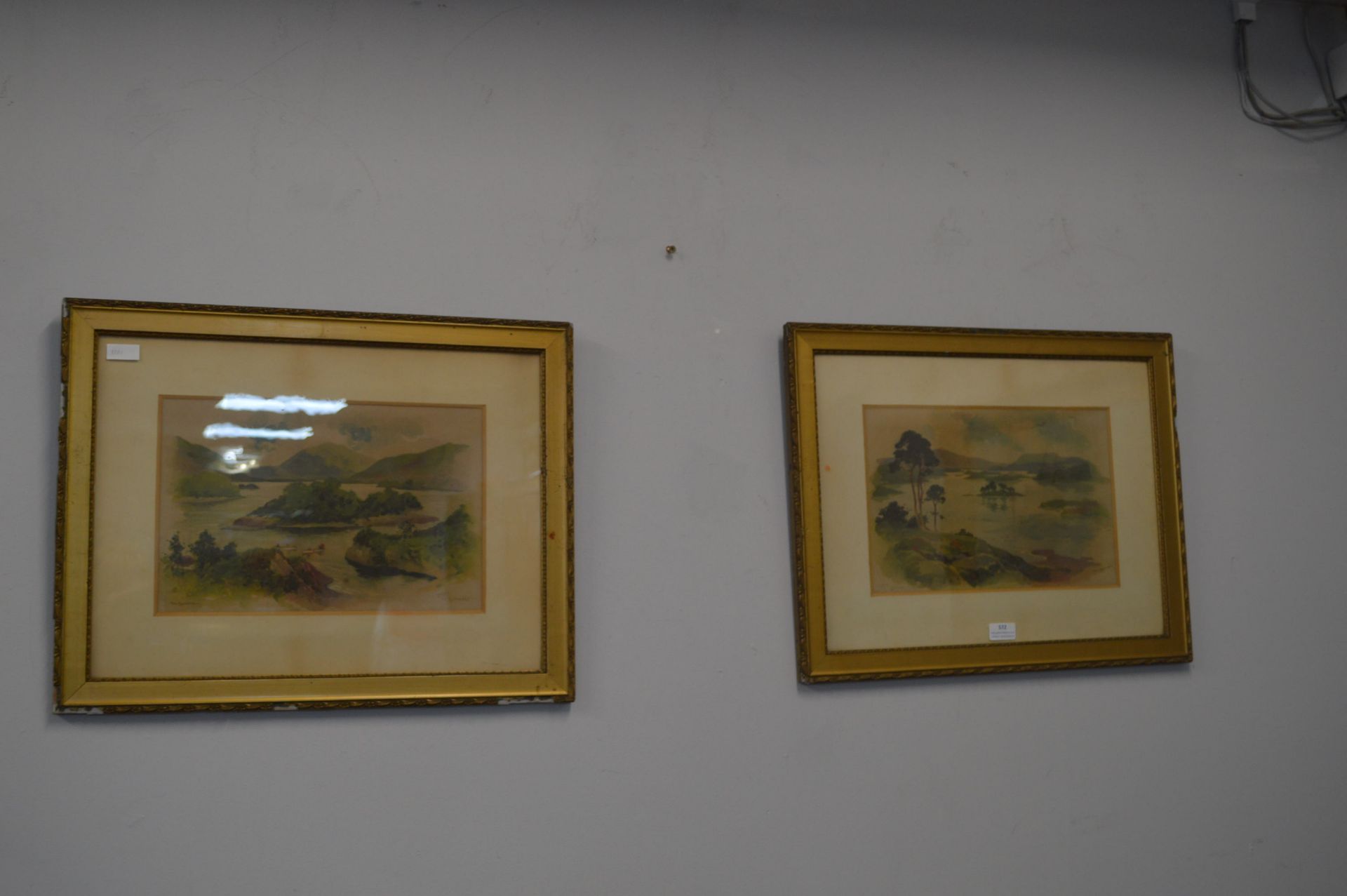 Two Edwardian Tom Browne Scottish Highland Prints