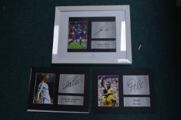 Three Framed Football Prints