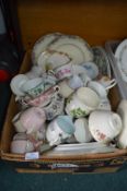 Assorted Vintage Pottery Plates, Jugs, Cups, etc.