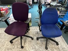 *Two Gas Lift Chairs