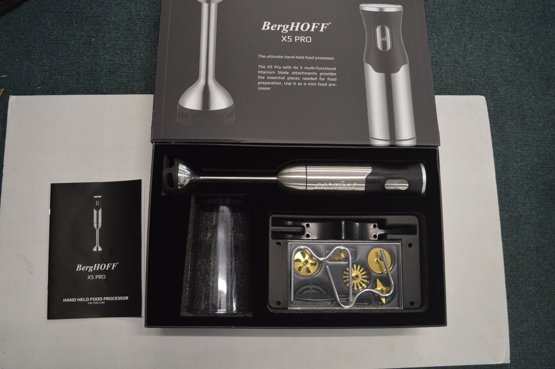 *Berghoff X5 Pro Handheld Food Processor - Image 2 of 2