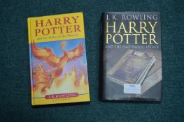 Two Harry Potter First Editions: Order of the Phoe