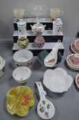 Pottery Items Including Carlton Ware Cups, and Roy