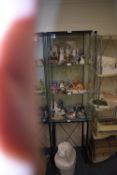 *Glass Display Cabinet ~47x37x172cm (contents not included, collection by appointment)