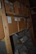 *Contents of Shelving (top to Bottom) to Include GRP Jackets, and Casting Case Moulds,