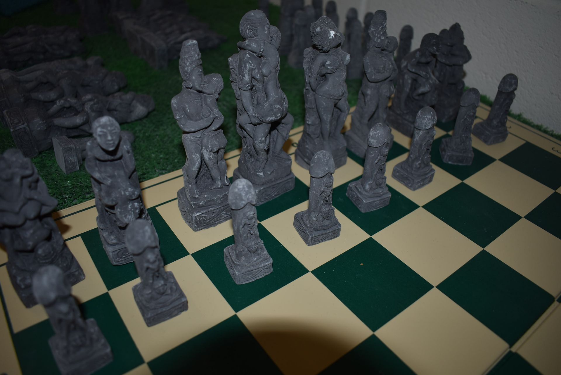 *Two Sets of Unpainted Kamasutra/Erotic Chess Pieces - Image 2 of 6