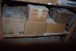 *Contents of Shelf - Five Boxes of Various Moulds