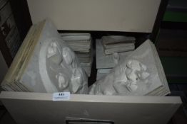 *Drawer of Assorted Plinth Moulds