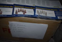 *Box of Assorted Supercast Chess Moulds