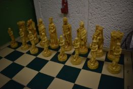 *Medieval Theme Chess Set
