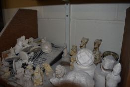 *Contents of Shelf to Include Various Unpainted Ornaments