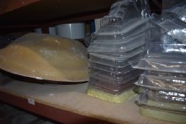 *Contents of Shelf to Include Moulds, and a Plastic Jacket GIP Mould Set