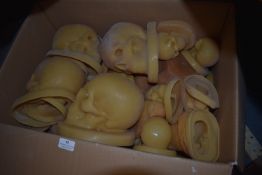 *Box of Assorted Skull and Other Moulds