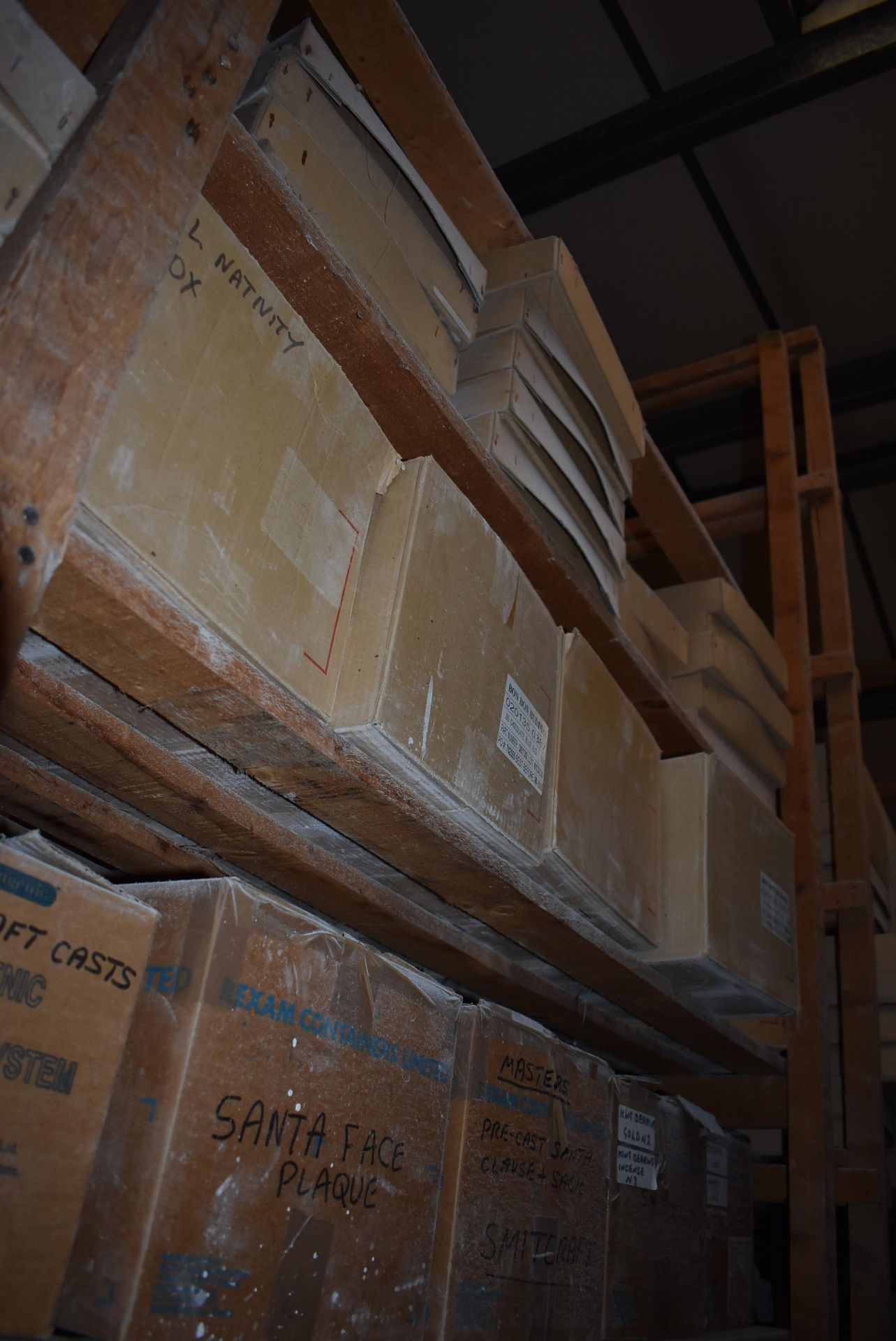 *Contents of Bay of Racking to Include Boxes of Moulds, Empty Boxes, etc. - Image 2 of 2