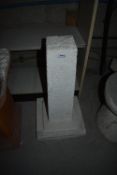 *Birdbath Base Cast