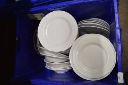 *Quantity of Plain White Plates and Bowls (crate not included)